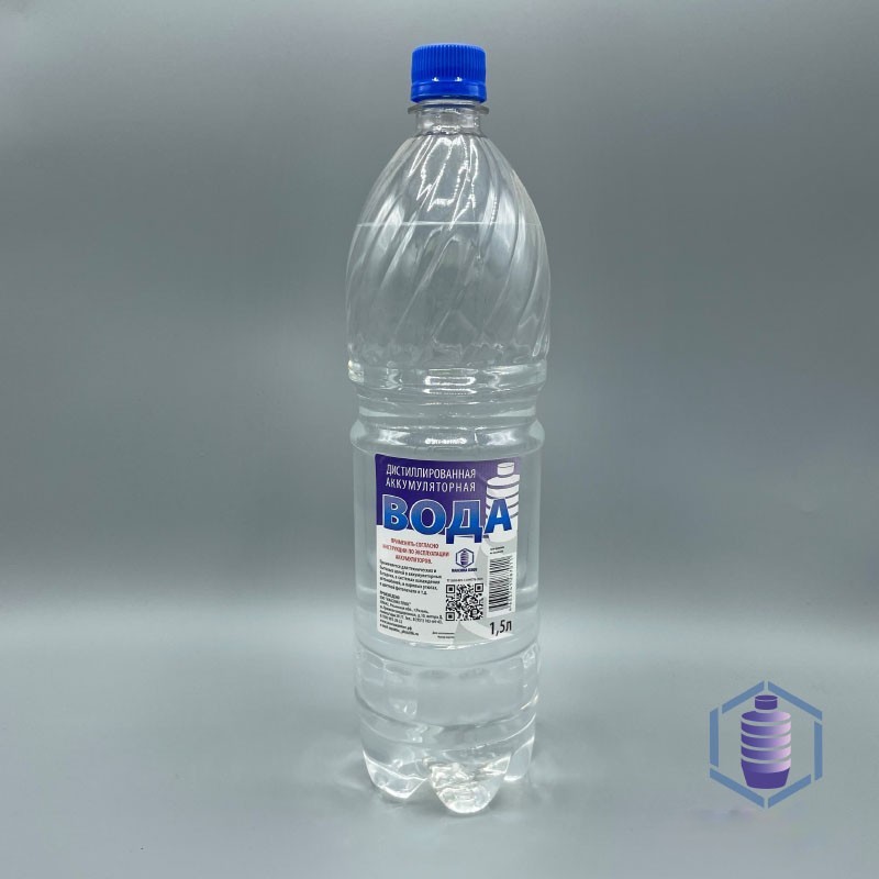 Дистиллированная вода 1.5 л