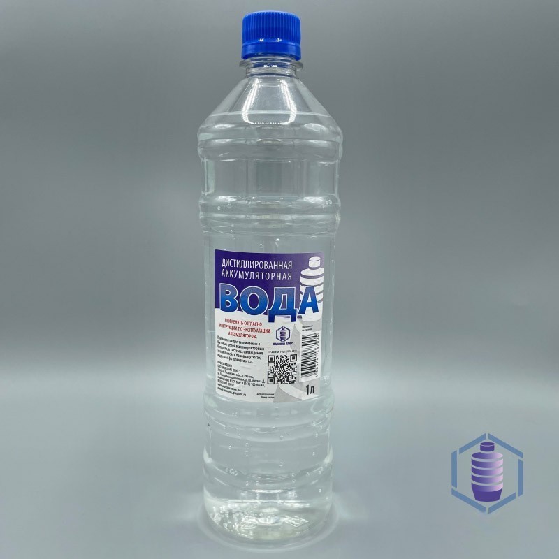 Дистиллированная вода 1.0 л